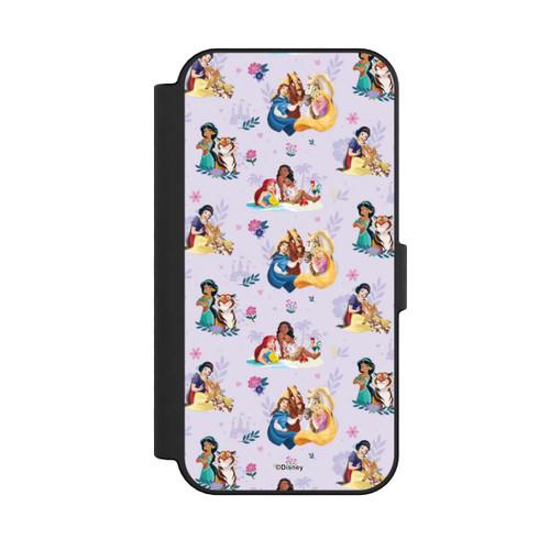 Apple iPhone 16 NIVOflip Princess Floral Pattern Purple