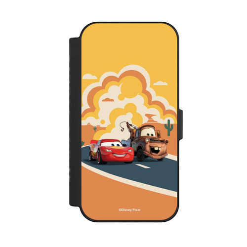 Apple iPhone 16 NIVOflip Disney Cars Lightning McQueen Und Hook on the Road