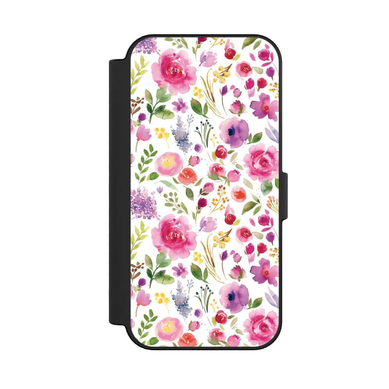 iPhone 16 NIVOflip Roses Flowers Purple