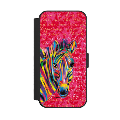 Apple iPhone 16 NIVOflip Zebra bunt