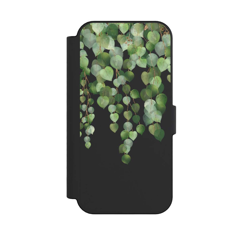 iPhone 16 NIVOflip Eucalyptus Hanging Watercolor Transparent