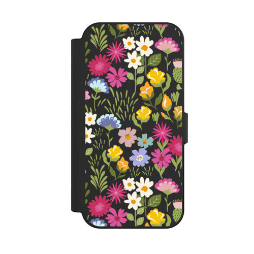 Apple iPhone 16 NIVOflip Bunte Sommerblumen Transparent