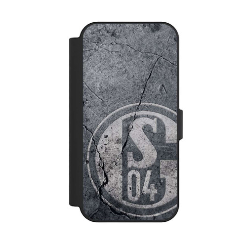 Apple iPhone 16 NIVOflip Schalke 04 Beton Look