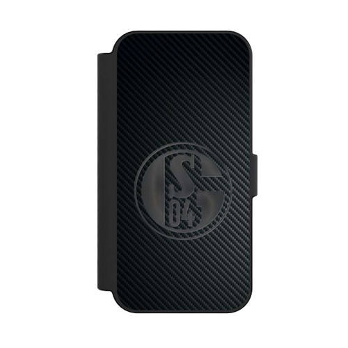 Apple iPhone 16 NIVOflip Schalke 04 Carbon Look
