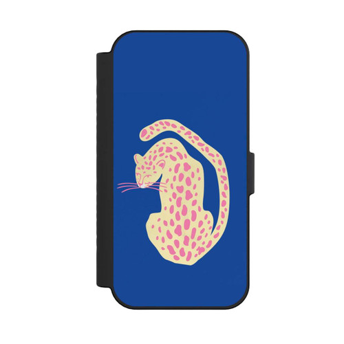 Apple iPhone 16 NIVOflip Blue Pink Cat