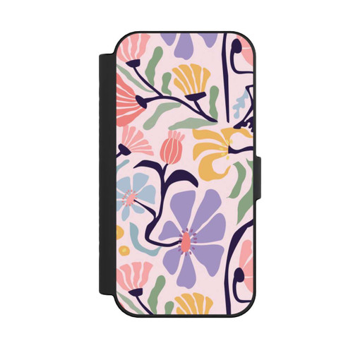 Apple iPhone 16 NIVOflip Flower Market Ibiza Pink