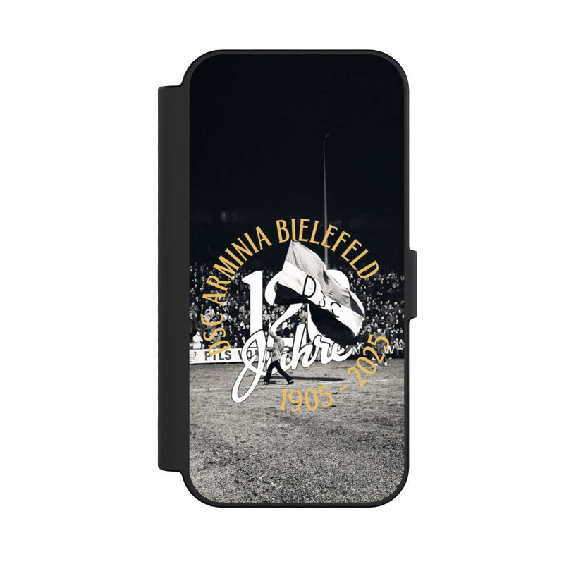iPhone 16 NIVOflip Arminia Bielefeld 120 Jahre Fahne