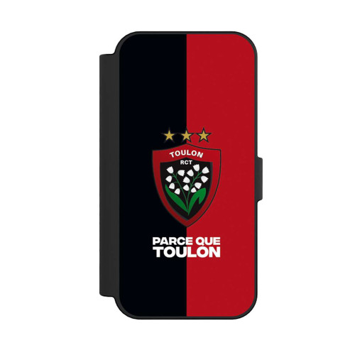 Apple iPhone 16 NIVOflip RCT Logo Rouge Noir