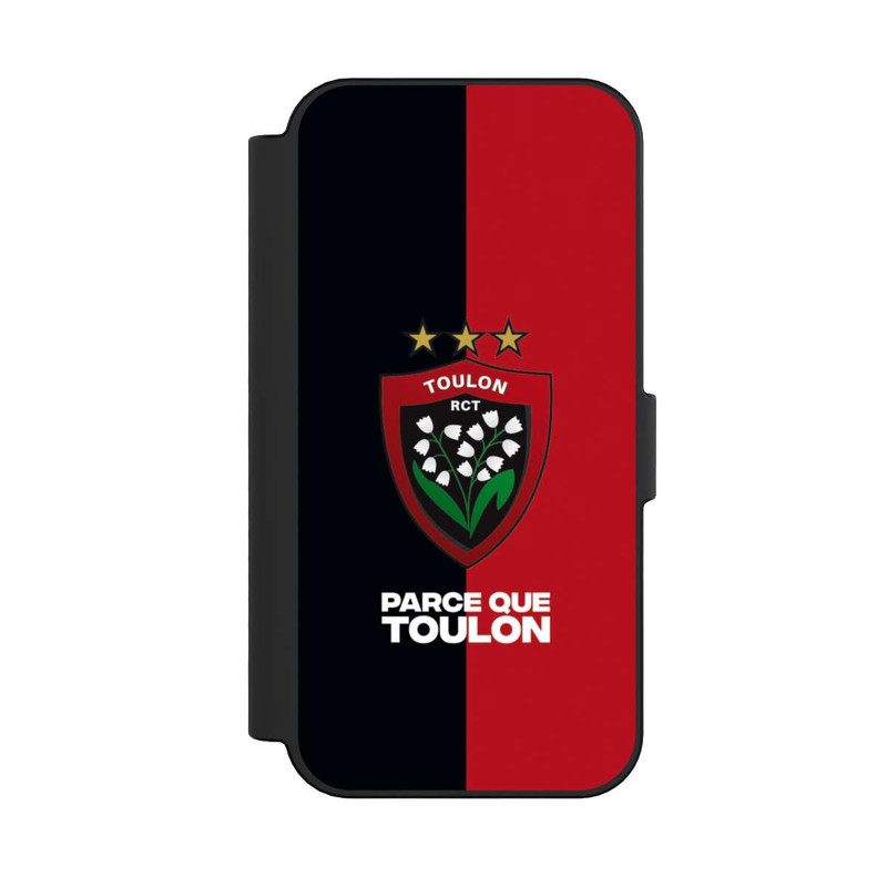 iPhone 16 NIVOflip RCT Logo Rouge Noir