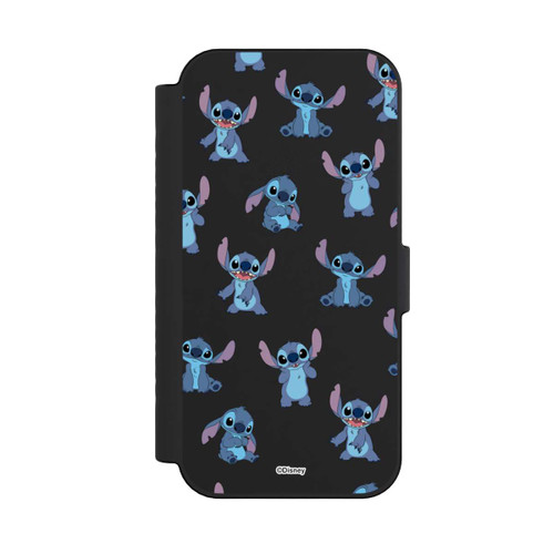 Apple iPhone 16 NIVOflip Stitch Faces Pattern Transparent