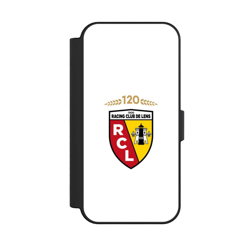 iPhone 16 NIVOflip RC Lens 120 ans anniversaire blanc