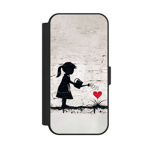 Apple iPhone 16 NIVOflip Girl Watering Bunch of Flowers 