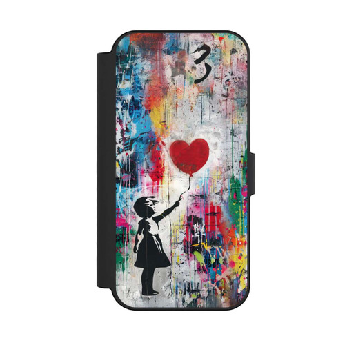 Apple iPhone 16 NIVOflip Balloon Girl Colorful