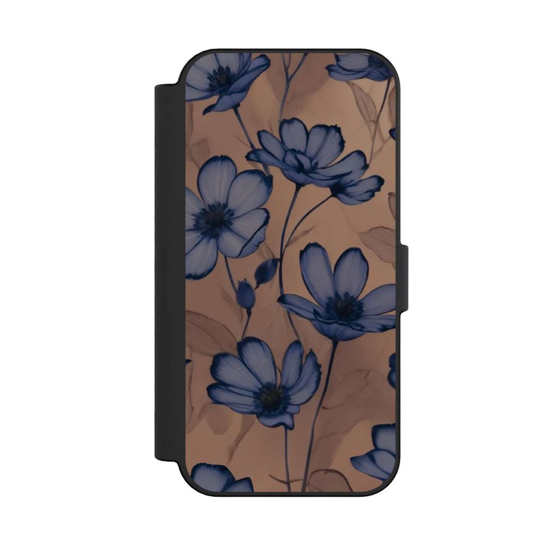 iPhone 16 NIVOflip Flowers Negativ Pattern mit KI