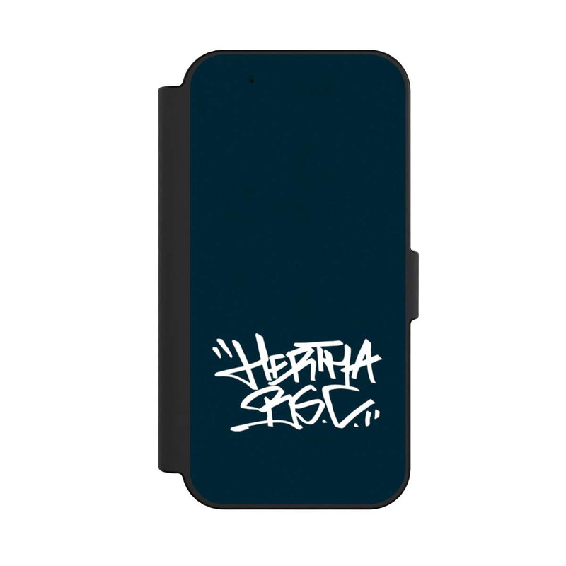 iPhone 16 NIVOflip Hertha BSC Graffiti Blau