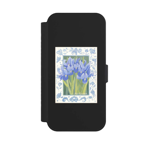 Apple iPhone 16 NIVOflip Blue Iris, by Jennifer Abbott