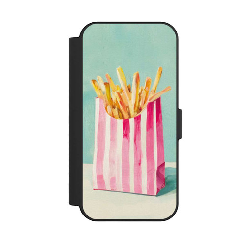 Apple iPhone 16 NIVOflip Retro Pommes Blau Watercolor