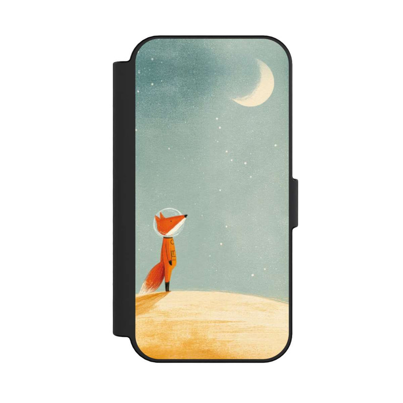 iPhone 16 NIVOflip Fuchs im Mondlicht
