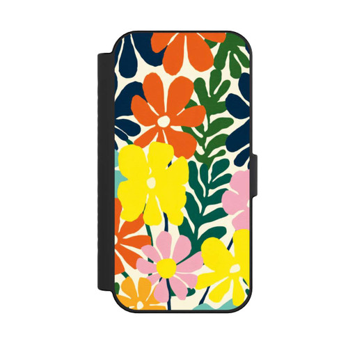 Apple iPhone 16 NIVOflip Blumen Farbenpracht