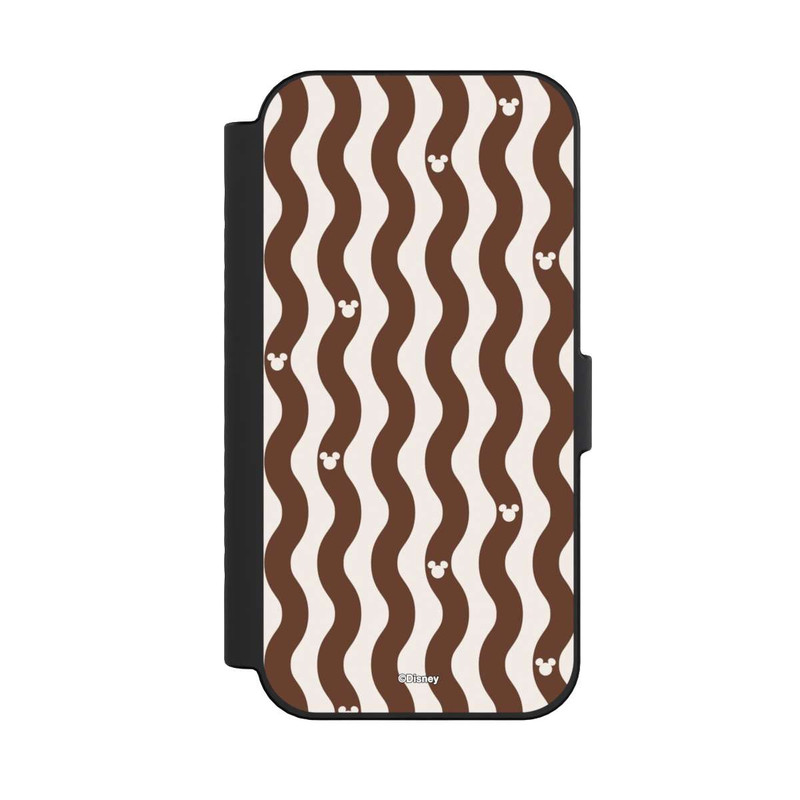 iPhone 16 NIVOflip Micky Muster Braune Wellen