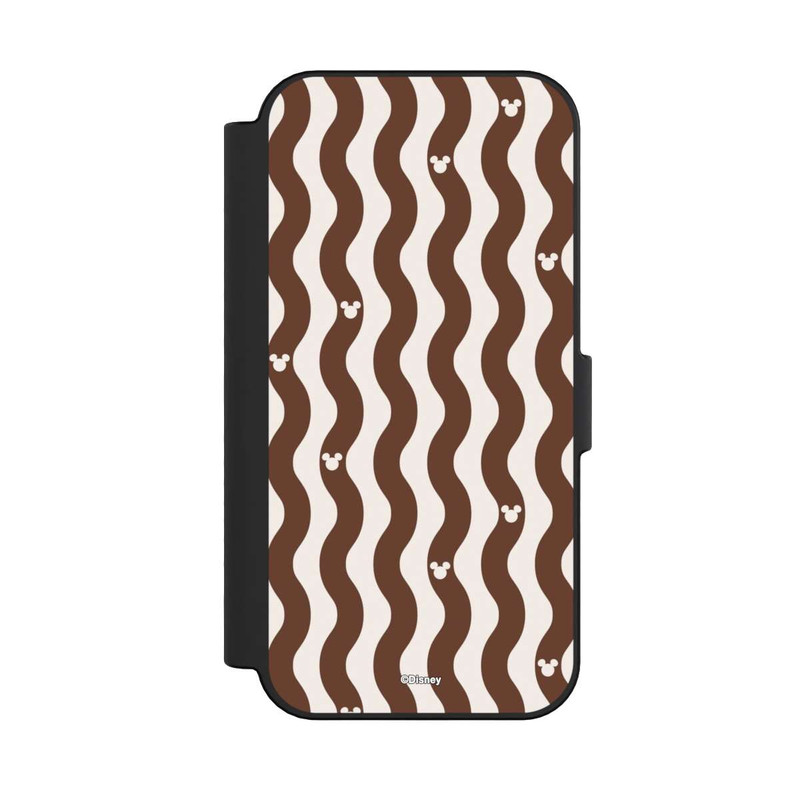 iPhone 16 NIVOflip Micky Muster Braune Wellen