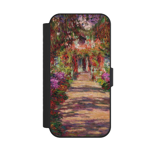Apple iPhone 16 NIVOflip Eine Allee in Monets Garten in Giverny by Claude Monet