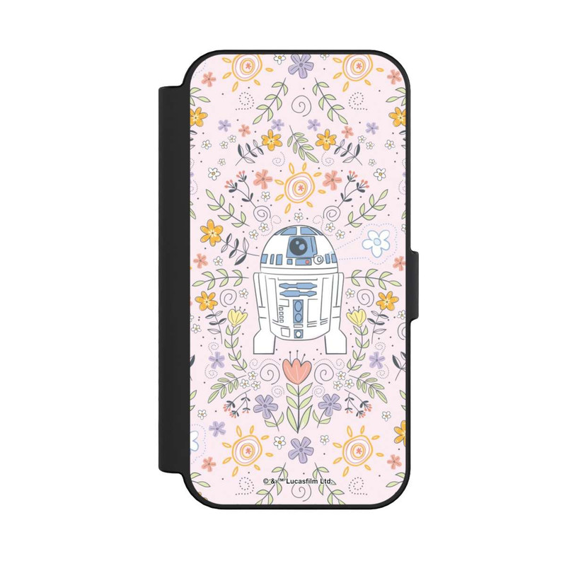 iPhone 16 NIVOflip R2D2 Blumen Muster