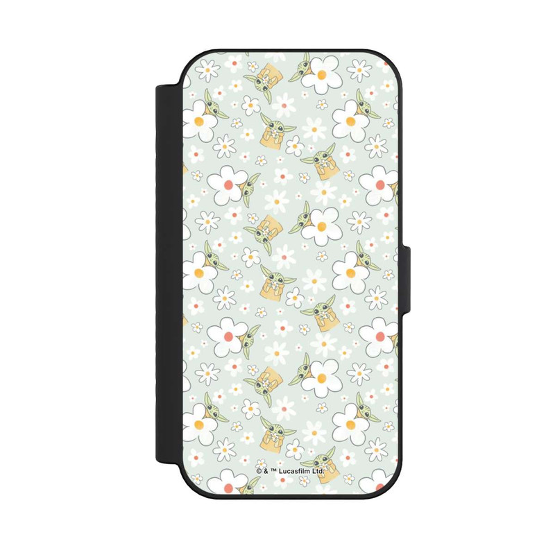 iPhone 16 NIVOflip Baby Yoda Flower Pattern