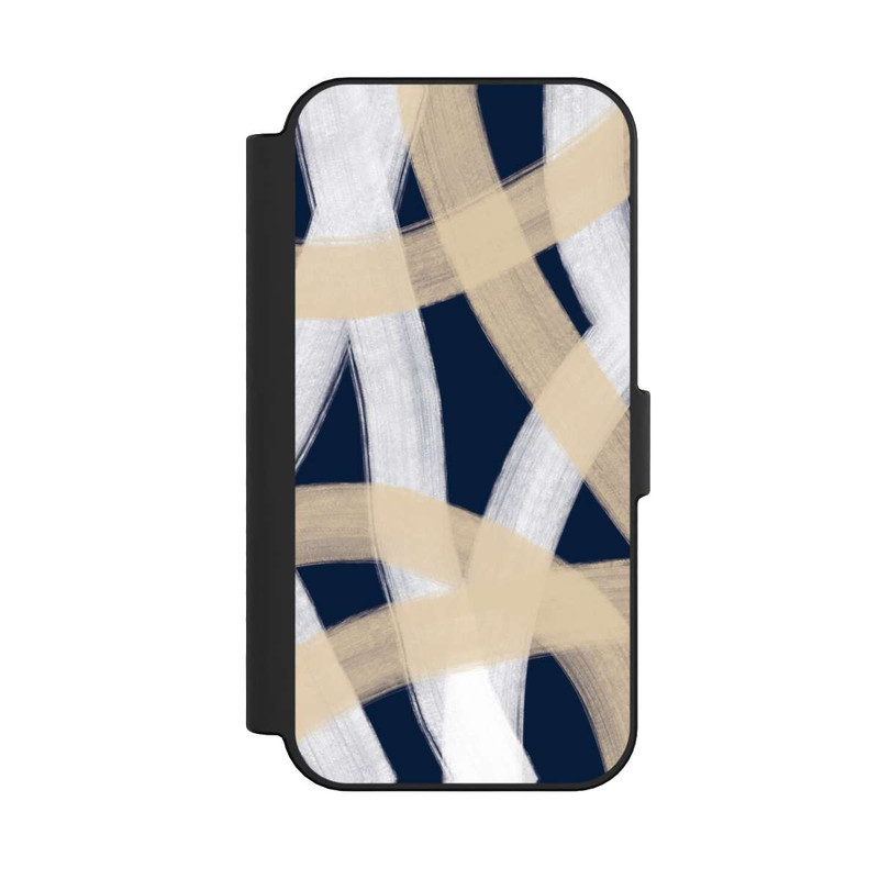 iPhone 16 NIVOflip Laced Up Beije Blue