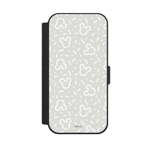 Apple iPhone 16 NIVOflip Disney Mickey Icon Pattern Grey