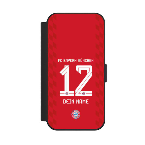Apple iPhone 16 NIVOflip FC Bayern München Trikot Personalisierbar 25-26
