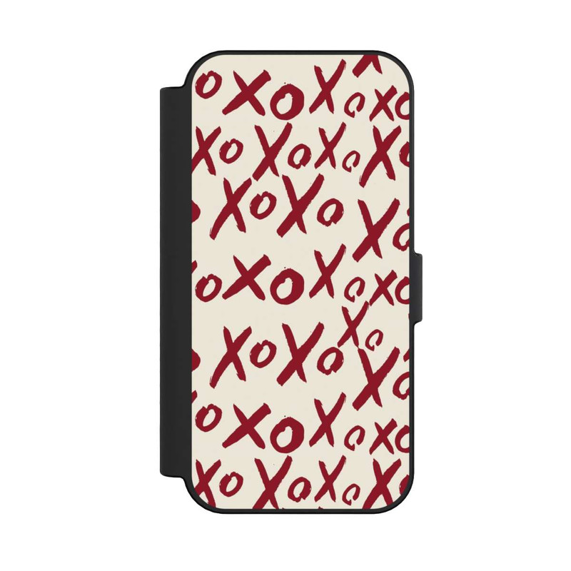 iPhone 16 NIVOflip XOXO Liebe Muster