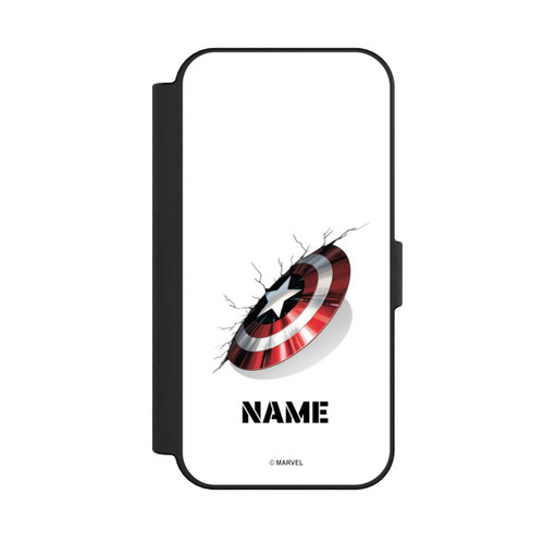 Apple iPhone 16 NIVOflip Captain America Shield Personalisierbar