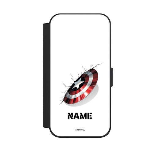 Apple iPhone 16 NIVOflip Captain America Shield Personalisierbar