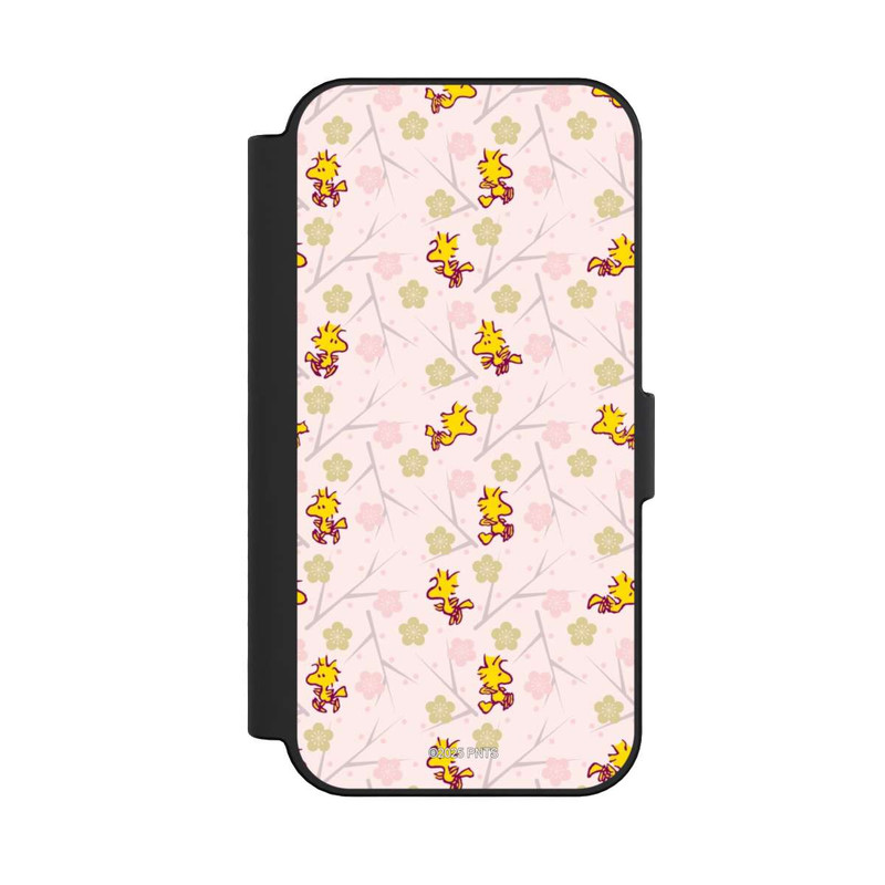 iPhone 16 NIVOflip Woodstock Pink Muster