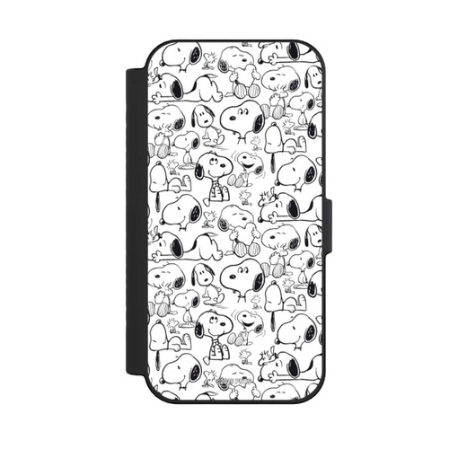 Apple iPhone 16 NIVOflip Classic Snoopy Pattern White