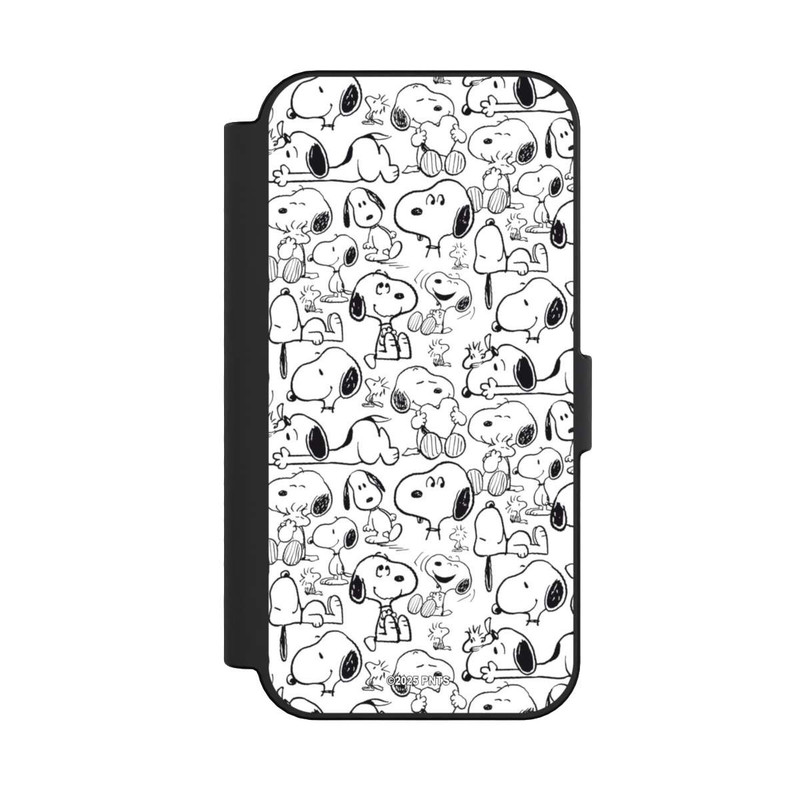 iPhone 16 NIVOflip Classic Snoopy Pattern White