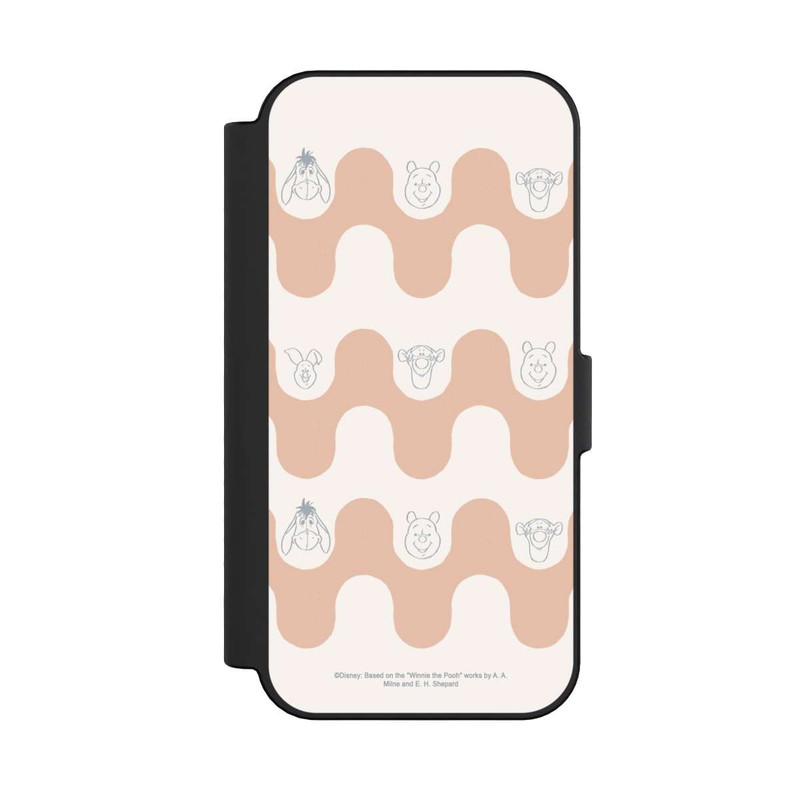 iPhone 16 NIVOflip Winnie Puuh und Freunde Wellenmuster