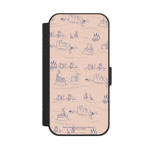 Apple iPhone 16 NIVOflip Winnie the Pooh Retro Pattern Bridges Pink