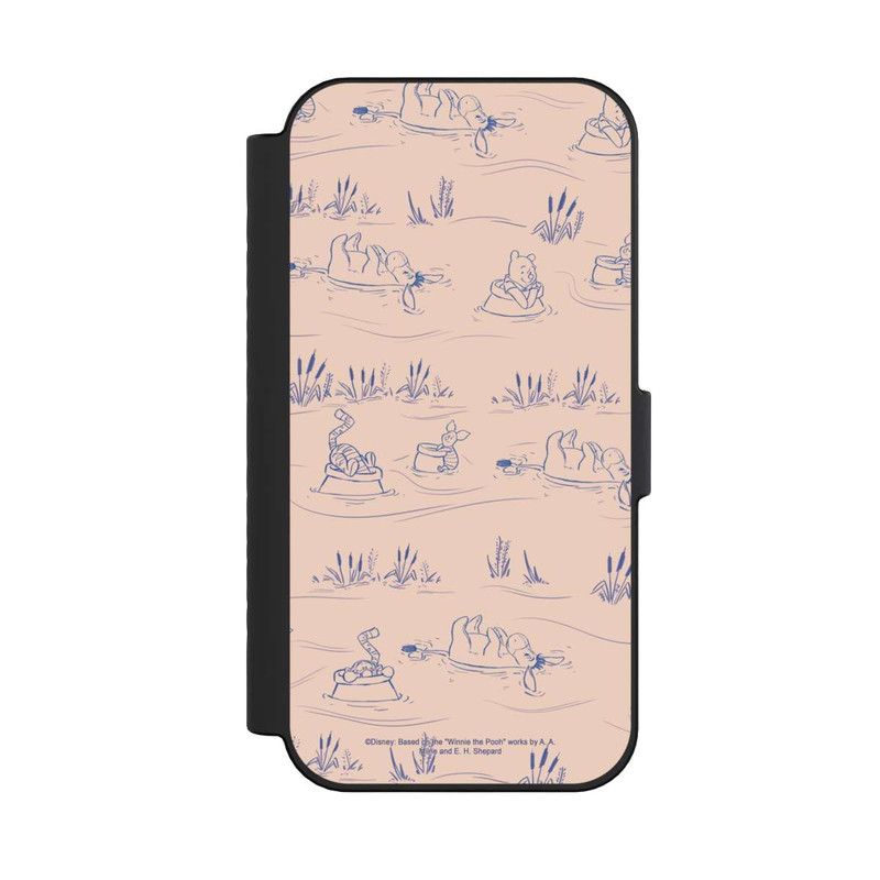 iPhone 16 NIVOflip Winnie the Pooh Retro Pattern Bridges Pink