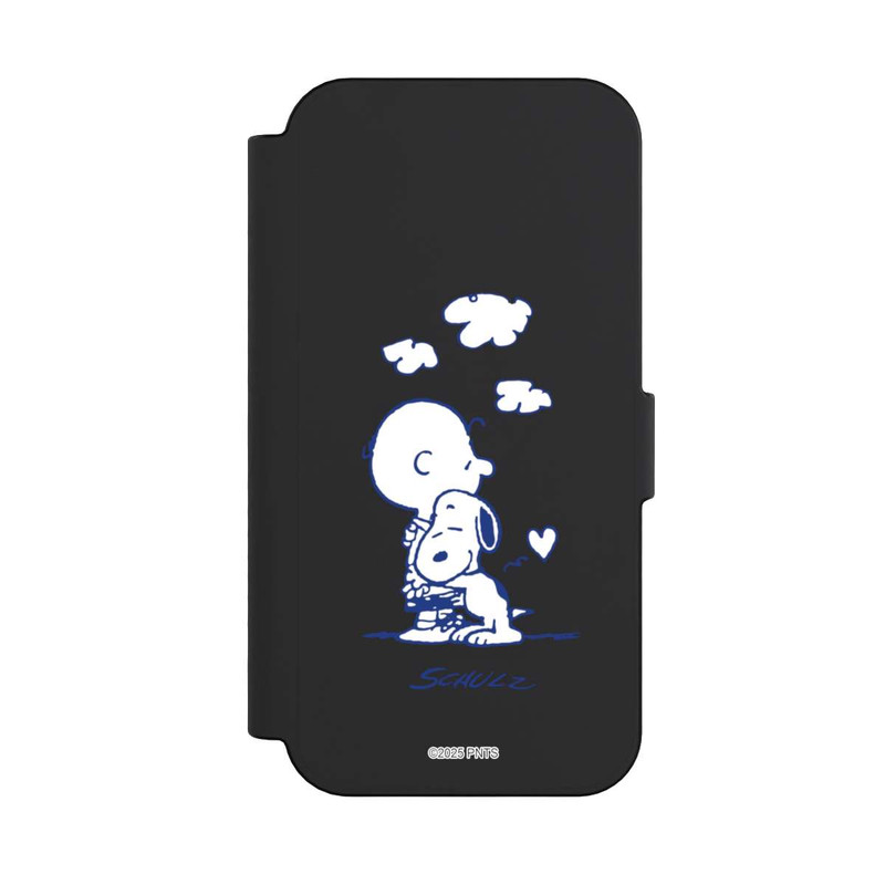 iPhone 16 NIVOflip Peanuts Charlie Brown Snoopy Hug Transparent