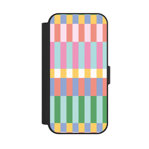 Apple iPhone 16 NIVOflip Checked Theme Pastel