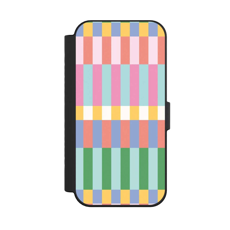 iPhone 16 NIVOflip Checked Theme Pastel