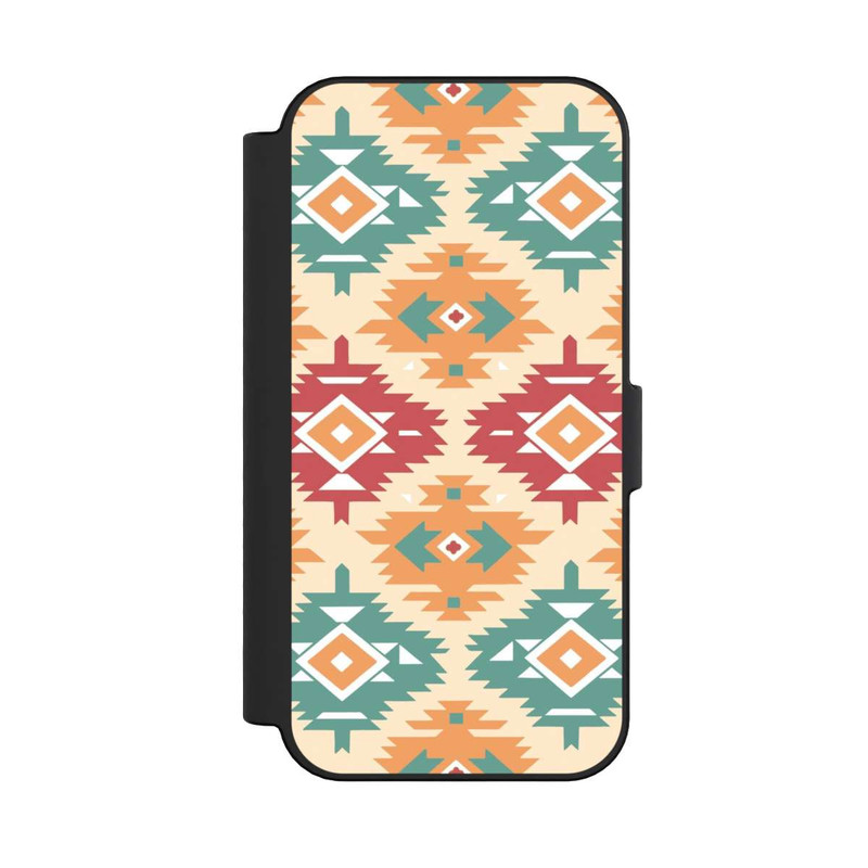 iPhone 16 NIVOflip Modern Tribal Boho Aztec Geometric Design 1