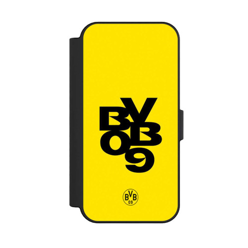Apple iPhone 16 NIVOflip BVB09 Schwarz Gelb