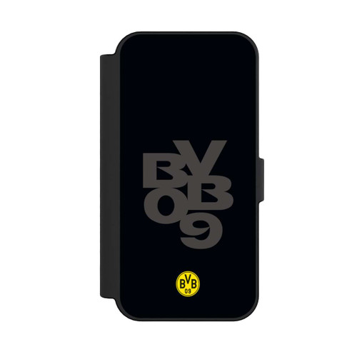 Apple iPhone 16 NIVOflip BVB09 Grau Schwarz