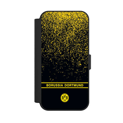Apple iPhone 16 NIVOflip BVB Farbverlauf Schwarz
