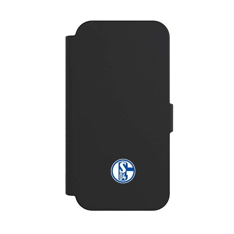 iPhone 16 NIVOflip FC Schalke 04 Logo Klein Transparent