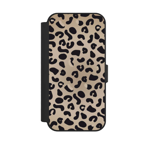 Apple iPhone 16 NIVOflip  Gepardenmuster hellbraun