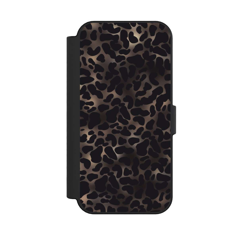 iPhone 16 NIVOflip Leo-Muster dunkel